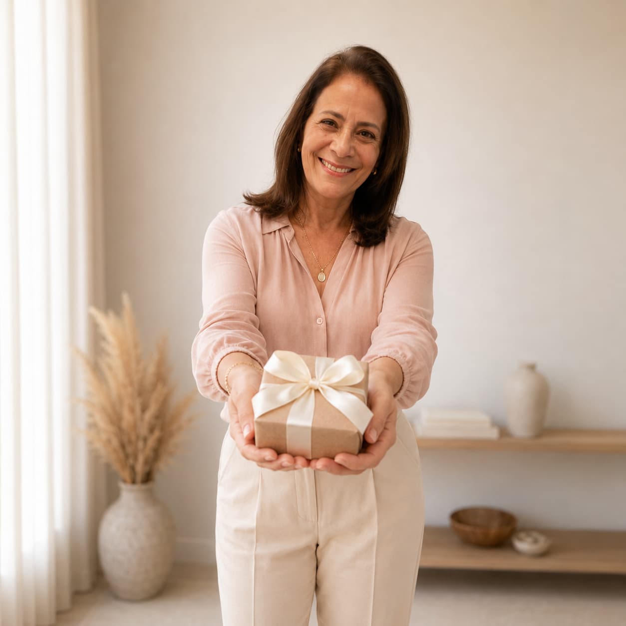 Presenteie uma pessoa especial para você Um Presente! Um gesto de cuidado para pais, mães, avós ou pessoas queridas.